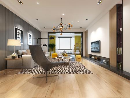 Living room 3ds max vray interior scene model 0121