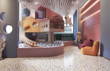 Kindergarten 3ds max vray interior scene model 004