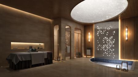 Spa 3ds max vray interior scene model 0012