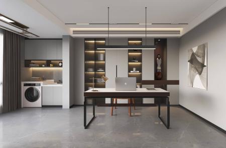 Home office 3ds max vray interior scene model 0034