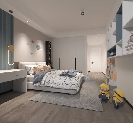 Children room 3ds max vray interior scene model 00