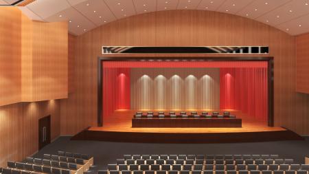 theater 3ds max vray interior scene model 0008