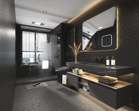 Bathroom 3ds max vray interior scene model 0060