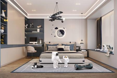 Children room 3ds max vray interior scene model 00