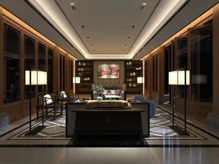 Clubhouse 3ds max vray interior scene model 0015