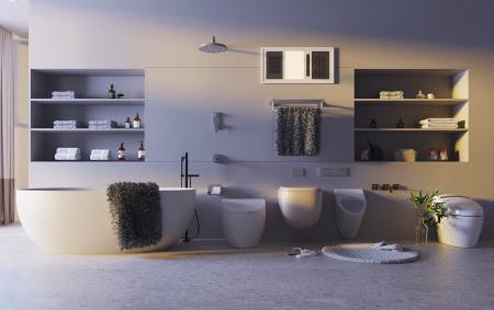 Bathroom 3ds max vray interior scene model 0079