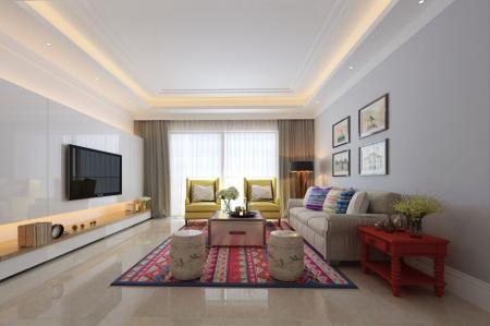 Lliving room 3ds max vray interior scene model 011