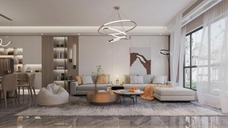 Living room 3ds max vray interior scene model 0136