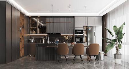 Kitchen 3ds max vray interior scene model 0016