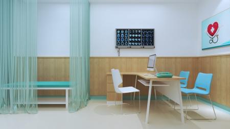 Clinic 3ds max vray interior scene model 0047