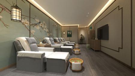 Spa 3ds max vray interior scene model 0006