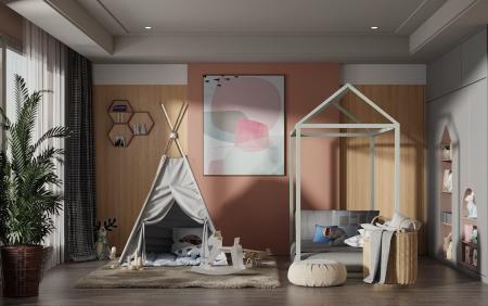 Children room 3ds max vray interior scene model 00