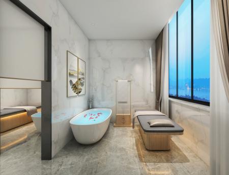 Spa 3ds max vray interior scene model 0004