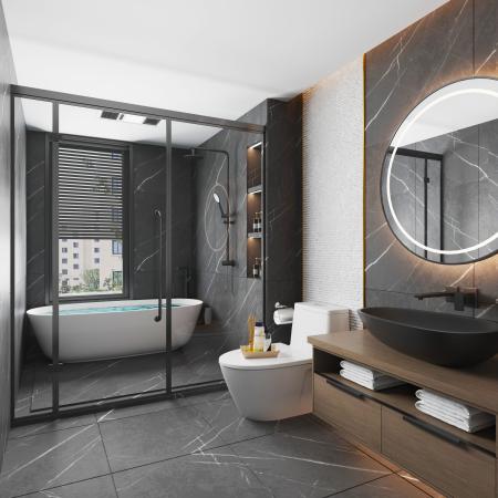 Bathroom 3ds max vray interior scene model 0043