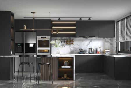 Kitchen 3ds max vray interior scene model 0022