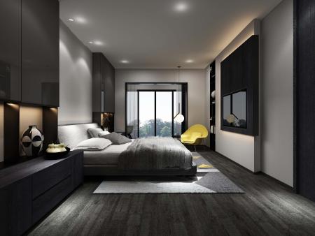 Bedroom 3ds max vray interior scene model 0122