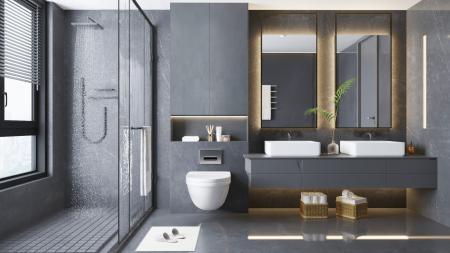 Bathroom 3ds max vray interior scene model 0051