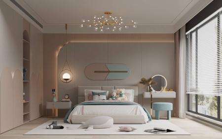 Children room 3ds max vray interior scene model 00