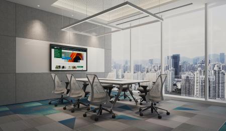 Meeting room 3ds max vray interior scene model 001