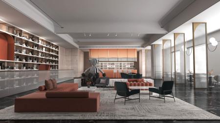 Sales office 3ds max vray interior scene model 003