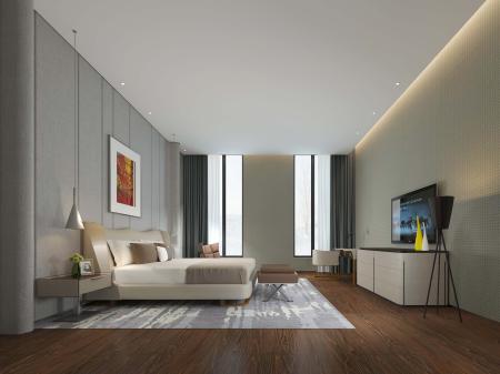 Bedroom 3ds max vray interior scene model 0115