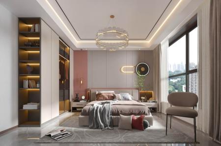 Bedroom 3ds max vray interior scene model 0057