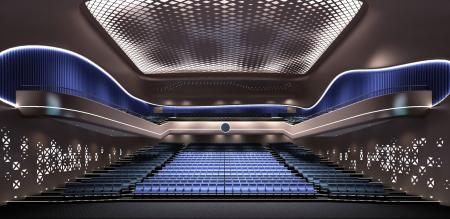 theater 3ds max vray interior scene model 0004