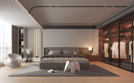 Bedroom 3ds max vray interior scene model 0033