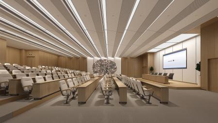 Lecture Hall 3ds max vray interior scene model 000