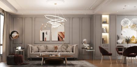 living room 3ds max vray interior scene model 0018