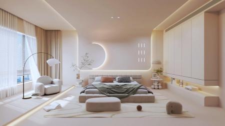 Bedroom 3ds max vray interior scene model 0090