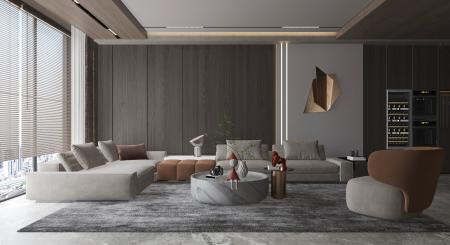 living room 3ds max vray interior scene model 0054