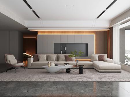 living room 3ds max vray interior scene model 0059