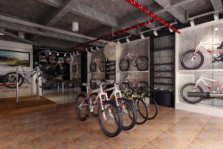 Bicycle_ Sport Bike Shop 3ds max vray interior sce