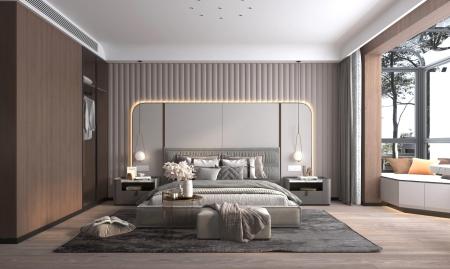 Bedroom 3ds max vray interior scene model 0034