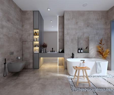 Bathroom 3ds max vray interior scene model 0078