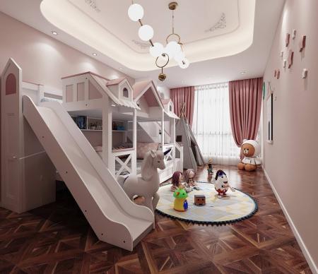 Children room 3ds max vray interior scene model 00