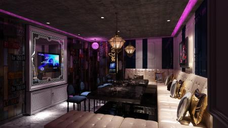 Karaoke room 3ds max vray interior scene model 003