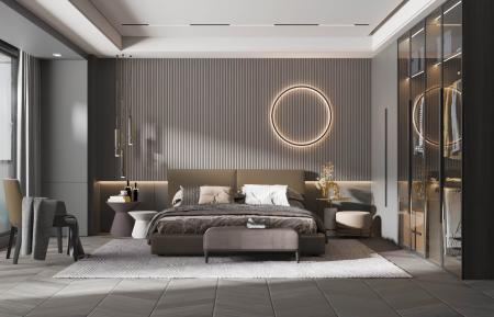 Bedroom 3ds max vray interior scene model 0044