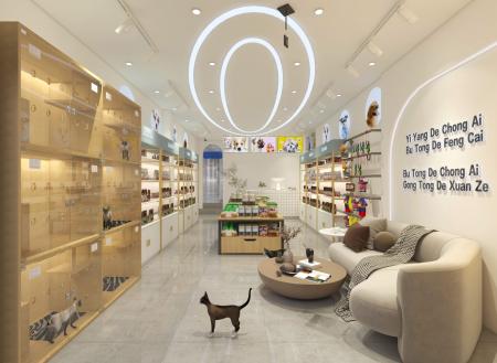 Pet Shop 3ds max vray interior scene model 0004