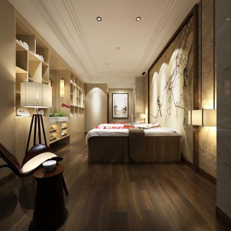 Spa 3ds max vray interior scene model 0021