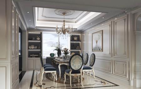 Dining room 3ds max vray interior scene model 0011