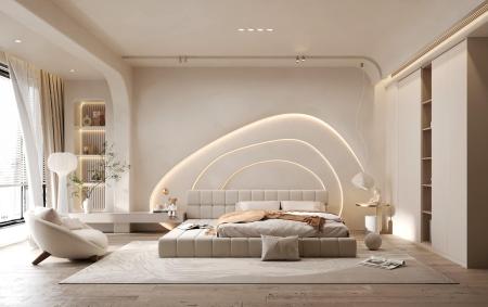 Bedroom 3ds max vray interior scene model 0082