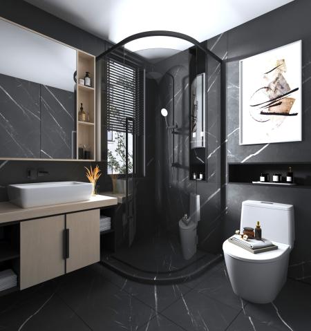 Bathroom 3ds max vray interior scene model 0040