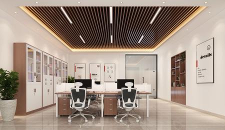 Office 3ds max vray interior scene model 0022