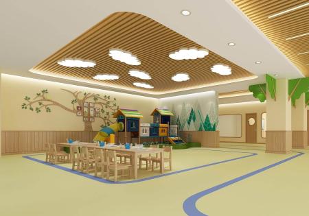 Kindergarten 3ds max vray interior scene model 003