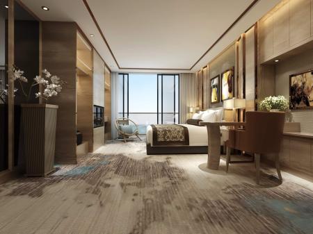 Hotel single room 3ds max vray interior scene mode