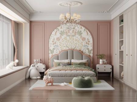 Children room 3ds max vray interior scene model 00