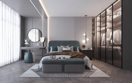 Bedroom 3ds max vray interior scene model 0021