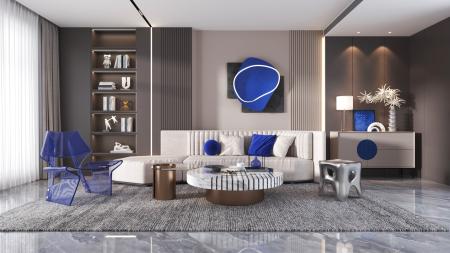 living room 3ds max vray interior scene model 0073